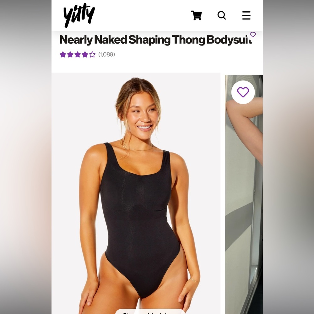 ⏳NWT Yitty Shaping Bodysuit
